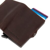 The Chesterfield Brand Francis Kreditkartenetui Brown