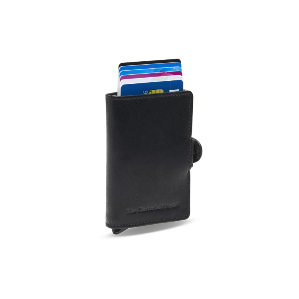The Chesterfield Brand Baldwin Cardholder Black