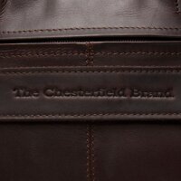 The Chesterfield Brand Ryan Laptoptasche Laptopbag large 17"  32 Brown