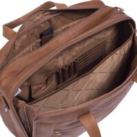 The Chesterfield Brand Ryan Laptoptasche Laptopbag large 17"  30 Cognac