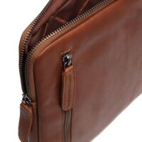 The Chesterfield Brand Clinton Laptophülle Cognac
