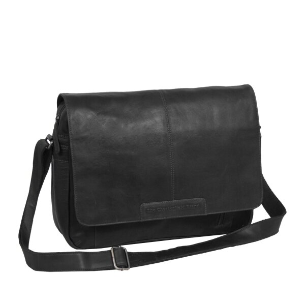 The Chesterfield Brand Richard Schultertasche Shoulderbag  29 Black