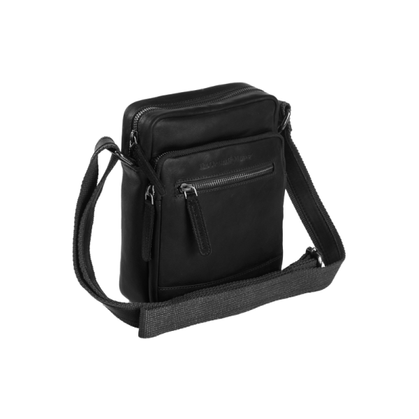 The Chesterfield Brand Birmingham Schultertasche Shoulderbag Uni M  21 Black