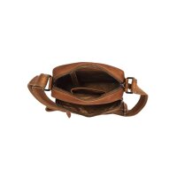 The Chesterfield Brand Birmingham Schultertasche Shoulderbag Uni M  21 Cognac