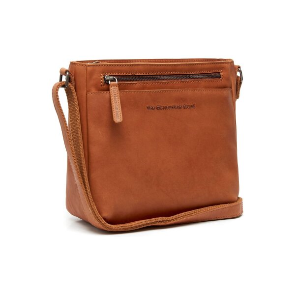 The Chesterfield Brand Mumbai Schultertasche Shoulderbag 25 Cognac