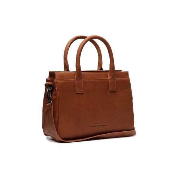 The Chesterfield Brand Garda Schultertasche Cognac