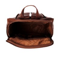The Chesterfield Brand Rich Rucksack Laptop Backpack  40 Brown