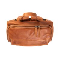 The Chesterfield Brand Rich Rucksack Laptop Backpack  40 Cognac