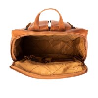 The Chesterfield Brand Rich Rucksack Laptop Backpack  40 Cognac