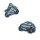 DerDieDas Wechselbuttons, 2tlg. Kletties Blue Speed