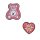 DerDieDas Wechselbuttons, 2tlg. Kletties Roses