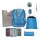 DerDieDas ErgoFlex Light Superflash Set Schulranzenset Blue Ice