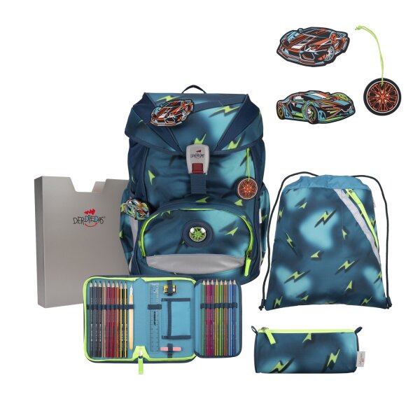 DerDieDas ErgoFlex Light Set Schulranzenset Magic Light
