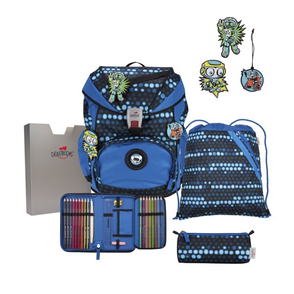 DerDieDas ErgoFlex Superflash Set Blue Robot