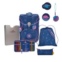 DerDieDas ErgoFlex Easy Set Schulranzenset Deep Ocean