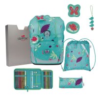 DerDieDas ErgoFlex Tiny Set Schulranzenset Butterfly Garden