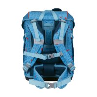 DerDieDas ErgoFlex Tiny Superflash Set Schulranzenset Blue Ice