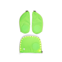 Ergobag Fluo Led Zip-Set Grün