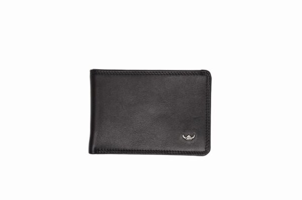 Golden Head Polo Rfid Minischeintasche Schwarz