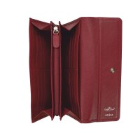 Golden Head Polo Rfid Damenbörse Rot