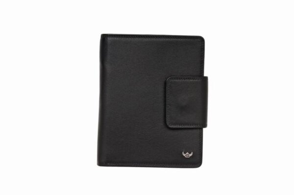 Golden Head Polo Rfid Kombischeintasche Mit Riegel Schwarz