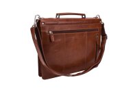 Leonard Heyden Cambridge Aktenmappe 1 Fach Cognac