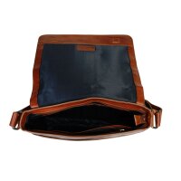 Leonard Heyden Cambridge Umhängetasche M Cognac