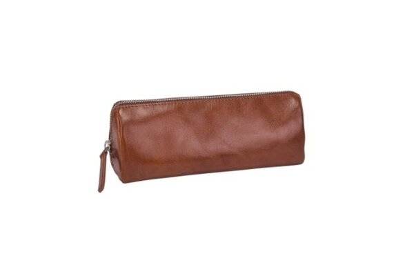 Leonard Heyden Cambridge Stifteetui Cognac