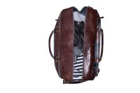Leonard Heyden Cambridge Reisetasche Rotbraun