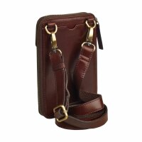 Leonard Heyden Cambridge Handy Umhängetasche Rotbraun