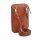Leonard Heyden Cambridge Handy Umhängetasche Cognac