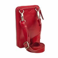 Leonard Heyden Cambridge Handy Umhängetasche Rot