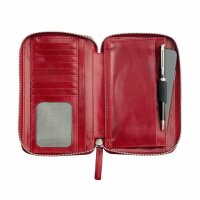 Leonard Heyden Cambridge Handy Umhängetasche Rot