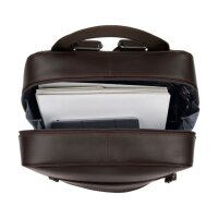 Leonard Heyden Dakota Business-Rucksack Braun