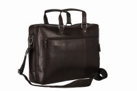 Leonard Heyden Dakota Rv-Aktenmappe 2 Fächer Braun