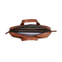 Leonard Heyden Hamburg Rv-Aktenmappe 1 Fach Cognac