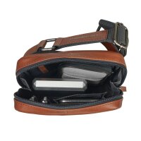 Leonard Heyden Hamburg Umhängetasche Xs Cognac