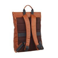 Leonard Heyden Hamburg Rv-Rucksack Cognac