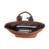 Leonard Heyden Hamburg Rv-Rucksack Cognac