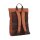 Leonard Heyden Hamburg Rv-Rucksack Cognac