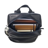 Leonard Heyden Hamburg Rucksack Schwarz