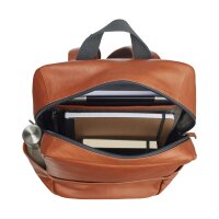 Leonard Heyden Hamburg Rucksack Cognac