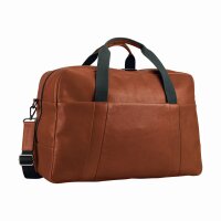 Leonhard Heyden Hamburg Reisetasche Cognac