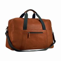 Leonhard Heyden Hamburg Reisetasche Cognac