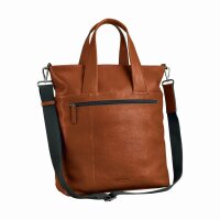 Leonhard Heyden Hamburg Shopper Cognac