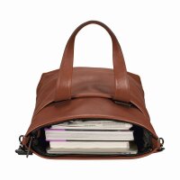 Leonhard Heyden Hamburg Shopper Cognac