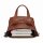 Leonhard Heyden Hamburg Shopper Cognac