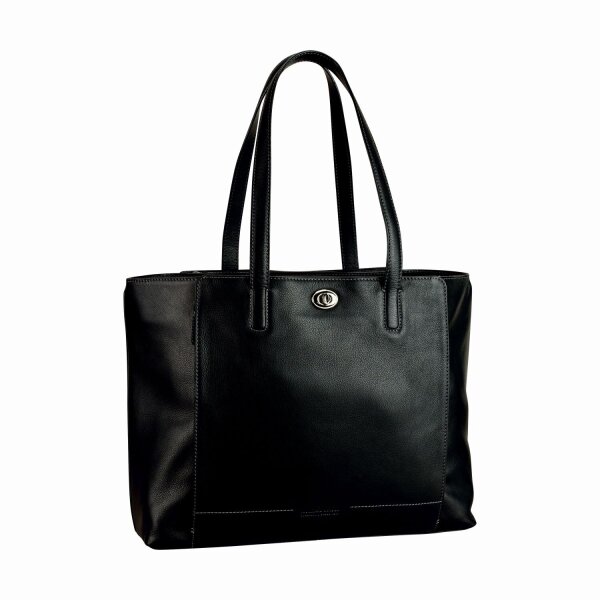 Leonhard Heyden Nizza Business-Shopper 3 Fächer Schwarz