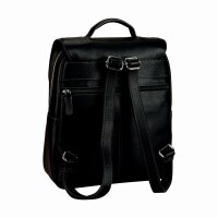 Leonhard Heyden Nizza City-Rucksack Schwarz