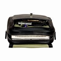 Leonhard Heyden Nizza City-Rucksack Schwarz